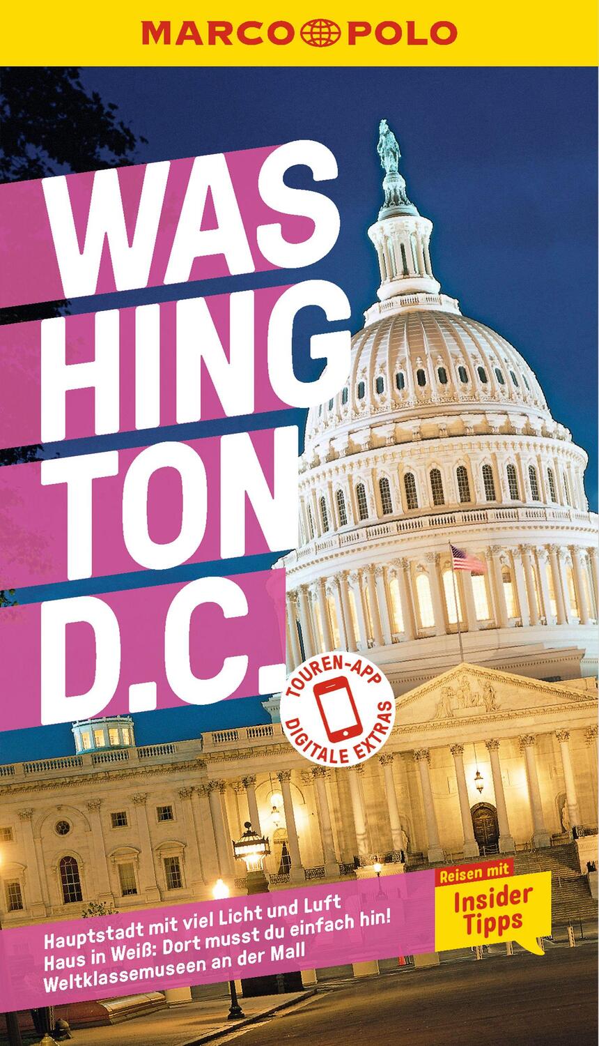 Cover: 9783829719117 | MARCO POLO Reiseführer Washington D.C | Nancy Lanzendörfer (u. a.)