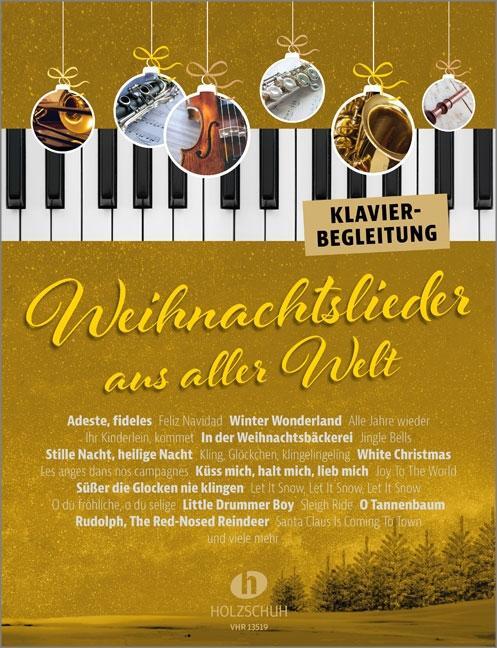 Cover: 9783864342011 | Weihnachtslieder aus aller Welt - Klavierbegleitung | Broschüre | 2023