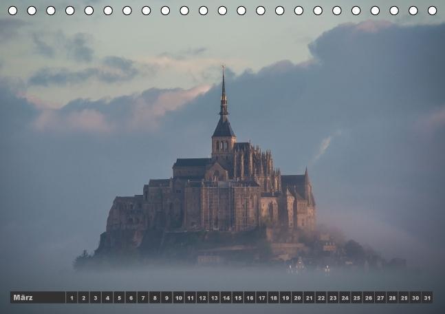 Bild: 9783660581997 | Ein Tag am Mont Saint Michel (Tischkalender immerwährend DIN A5 quer)