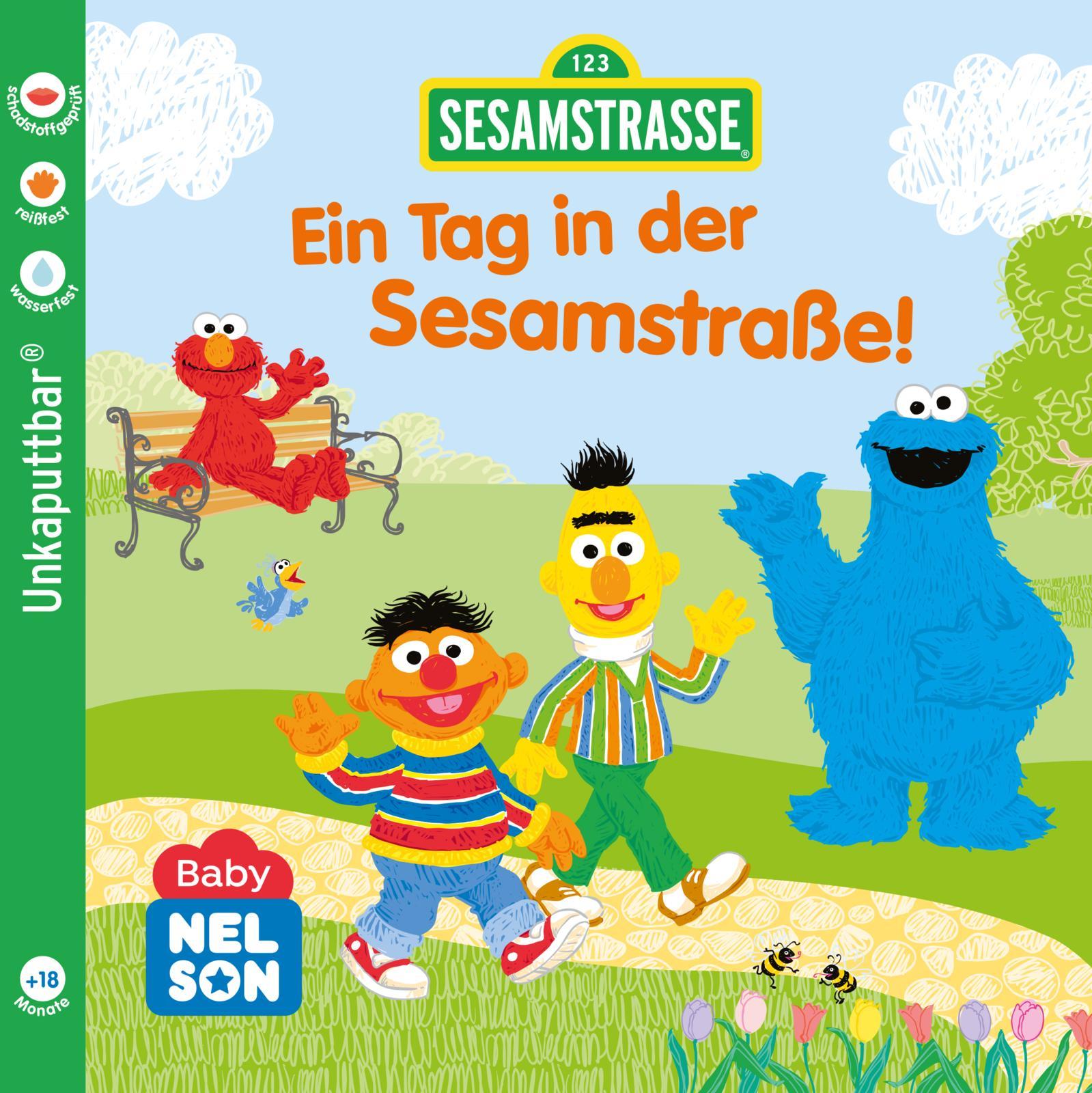 Cover: 9783845127620 | Sesamstraße: Baby Nelson (unkaputtbar) 5: Ein Tag in der Sesamstraße!