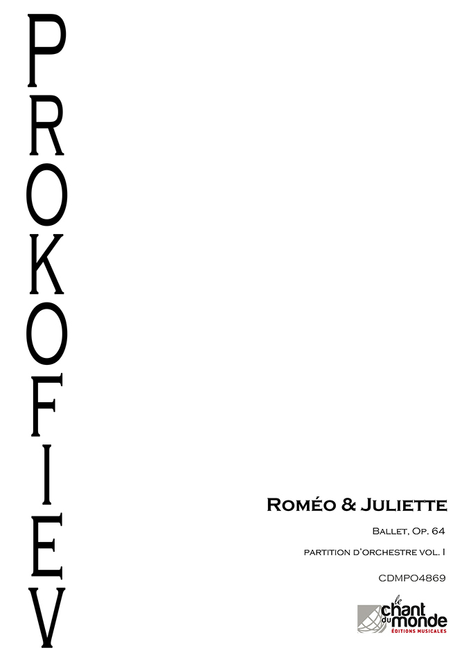 Cover: 9790035167205 | Romeo Et Juliette Ballet, Op.64 | Complete Score - 3 Scores