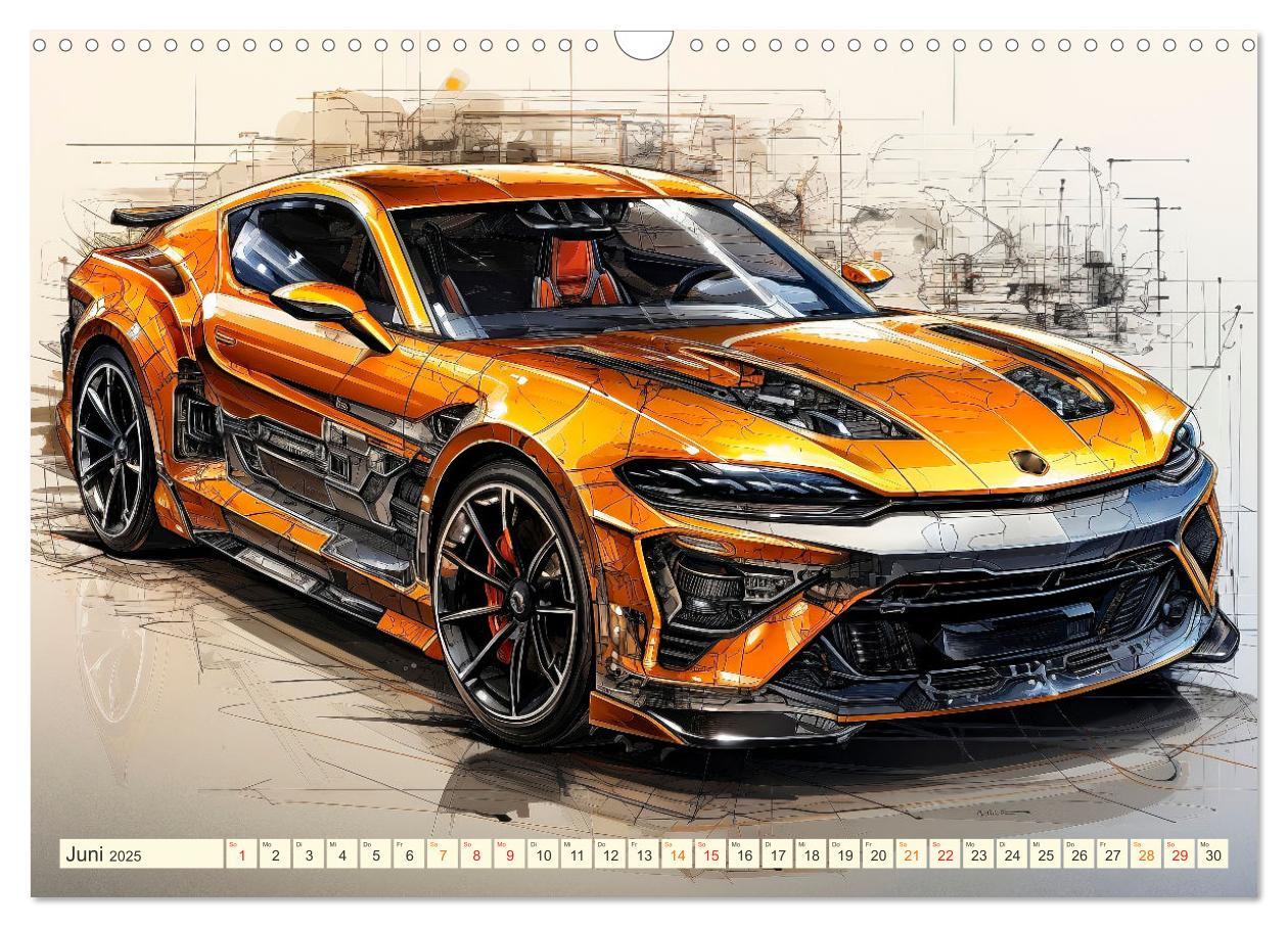 Bild: 9783383878916 | Blickpunkt Auto Design Zukunft (Wandkalender 2025 DIN A3 quer),...