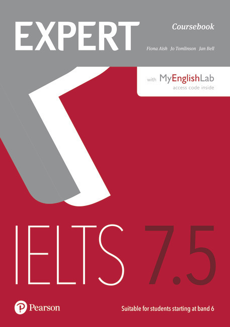 Cover: 9781292134840 | Expert IELTS 7.5 Coursebook with Online Audio and MyEnglishLab Pin...