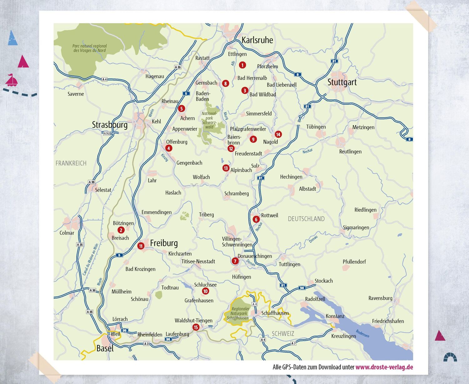 Bild: 9783770025480 | Schwarzwald. Radeln für die Seele | Wohlfühltouren | Taschenbuch