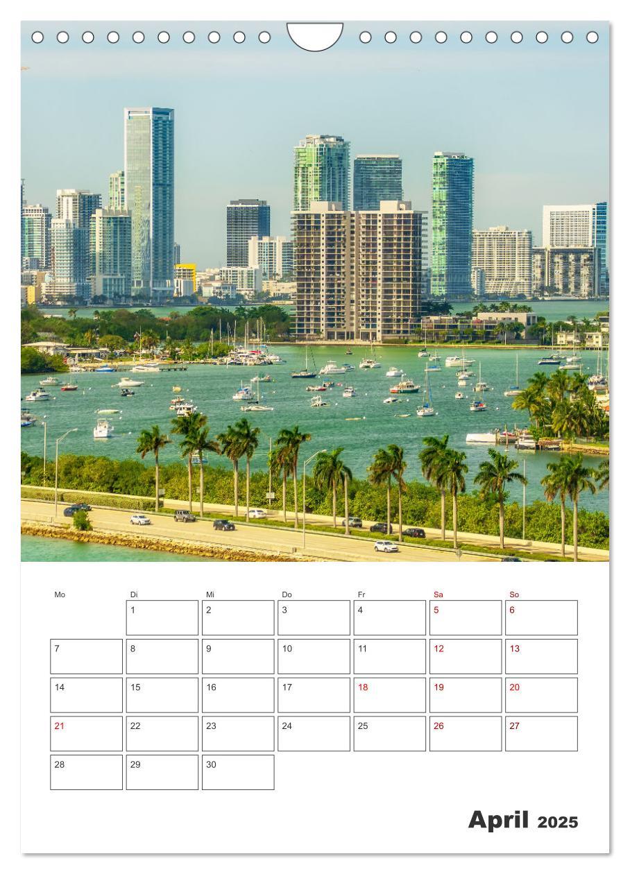 Bild: 9783457156452 | Miami - Reiseplaner (Wandkalender 2025 DIN A4 hoch), CALVENDO...