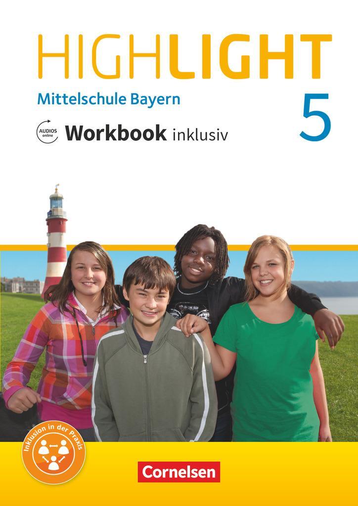 Cover: 9783060340811 | Highlight 5. Jahrgangsstufe - Mittelschule Bayern - Workbook...