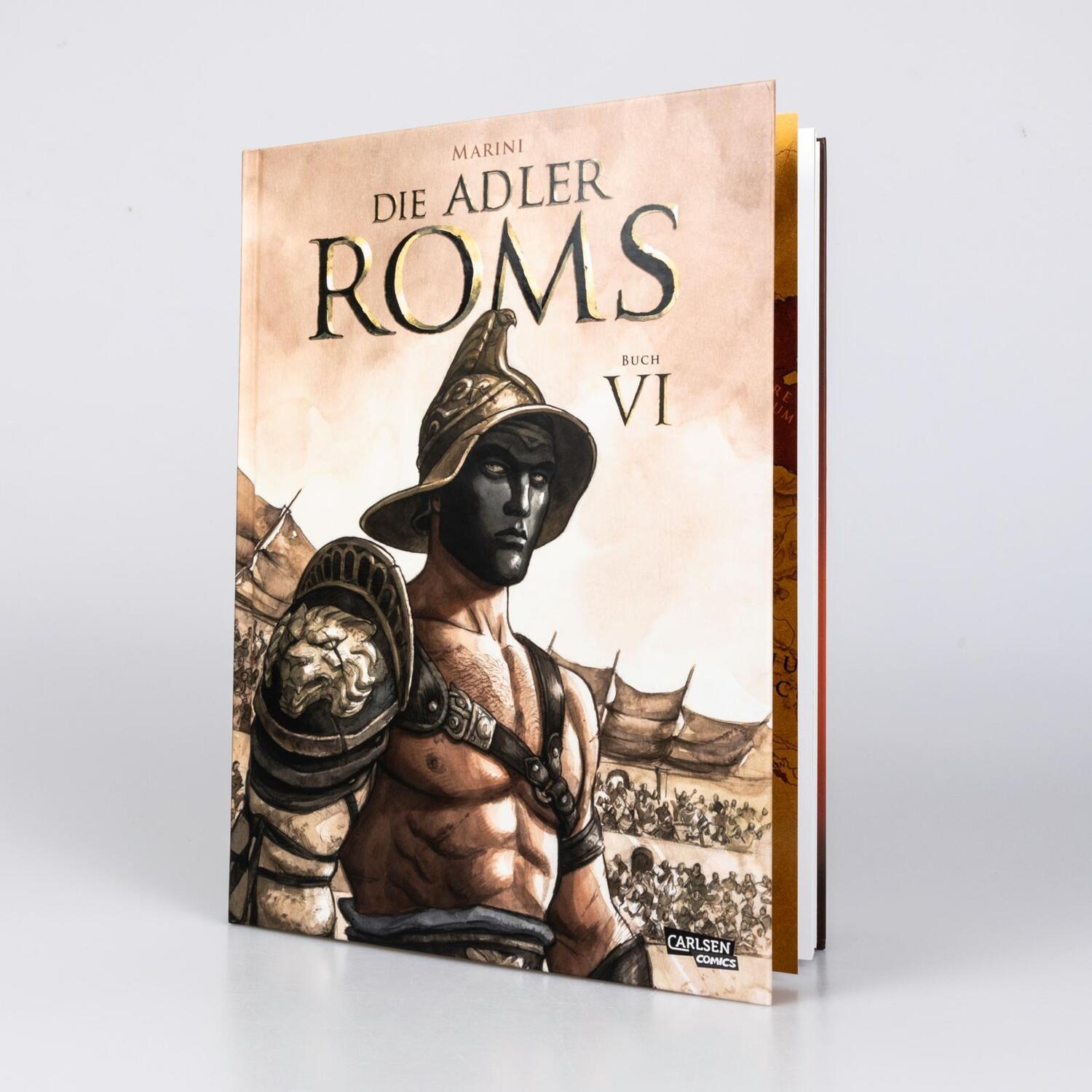 Bild: 9783551797360 | Die Adler Roms (Hardcover) 6: Buch VI | Enrico Marini | Buch | 96 S.