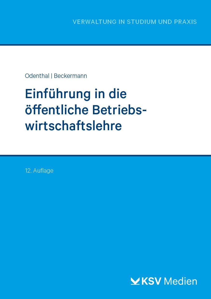 Cover: 9783829319027 | Einführung in die öffentliche Betriebswirtschaftslehre | Taschenbuch