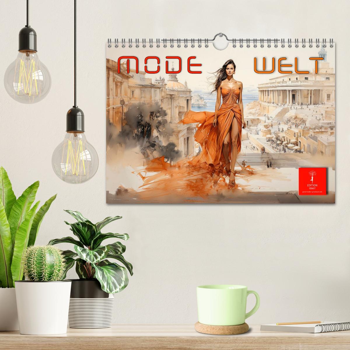 Bild: 9783383845567 | Mode Welt (Wandkalender 2025 DIN A4 quer), CALVENDO Monatskalender