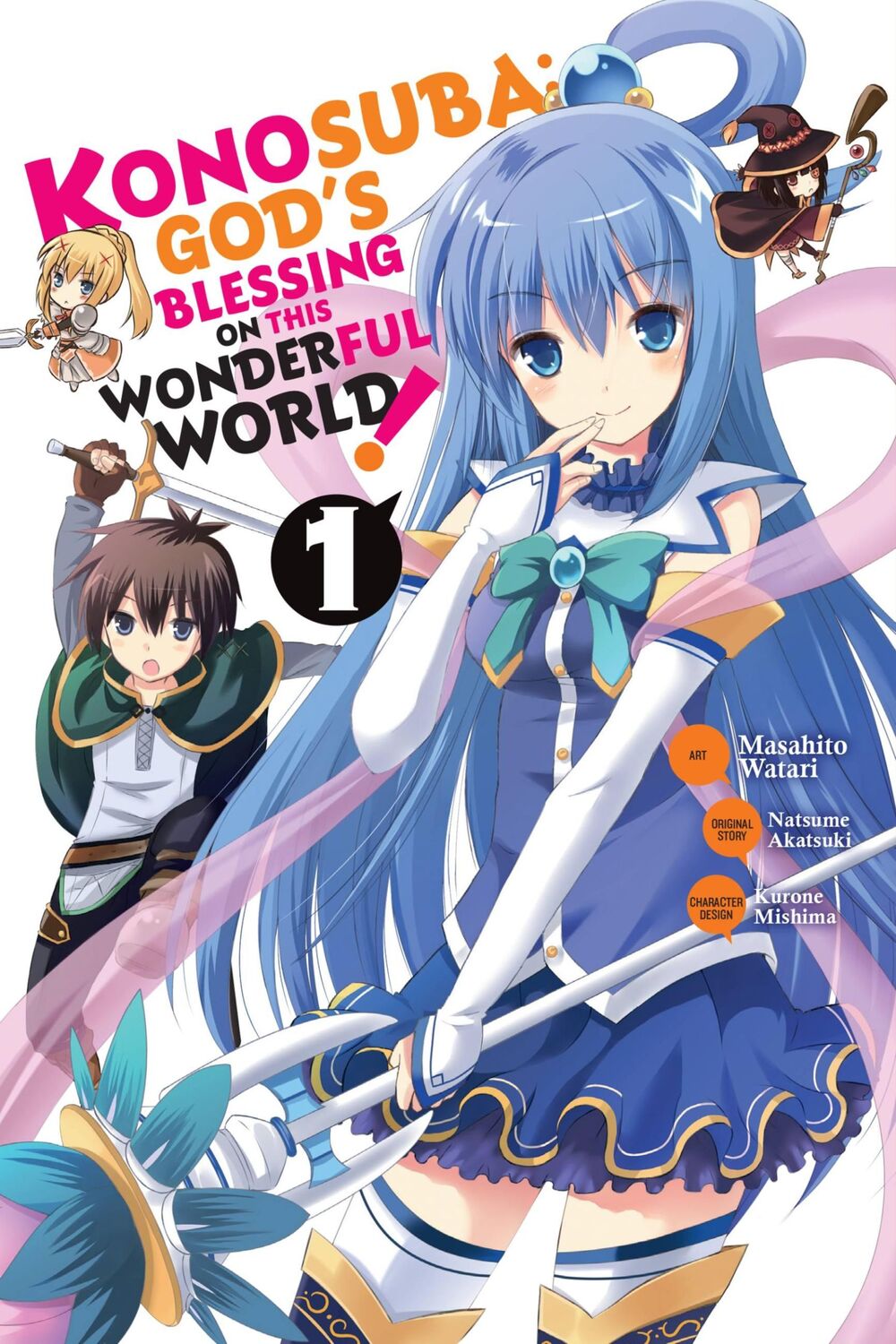 Cover: 9780316552561 | Konosuba: God's Blessing on This Wonderful World!, Vol. 1 (Manga)