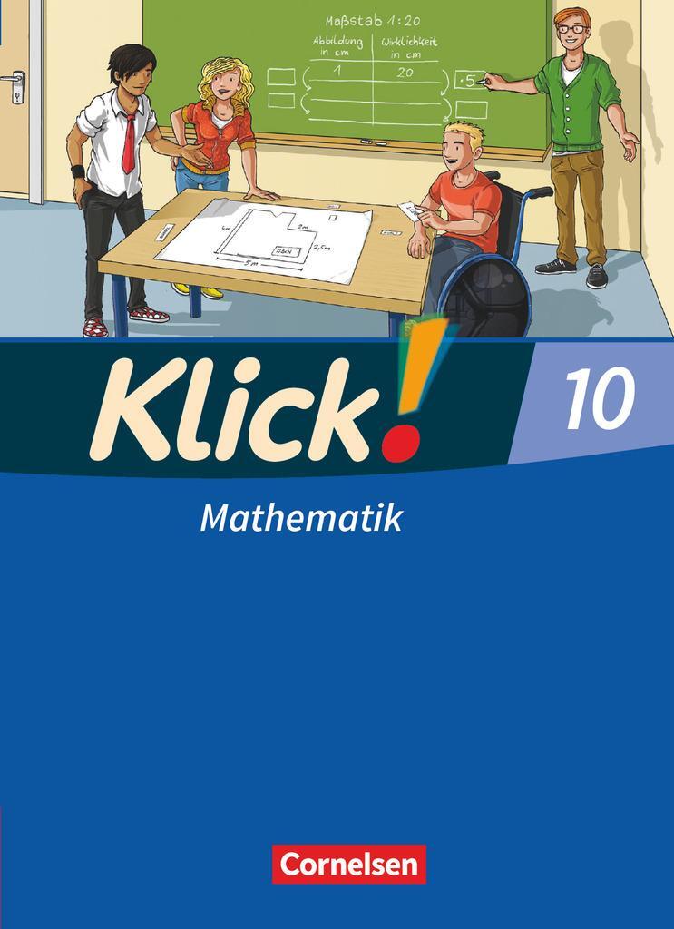 Cover: 9783060805655 | Klick! Mathematik 10. Schuljahr. Schülerbuch. Mittel-/Oberstufe....