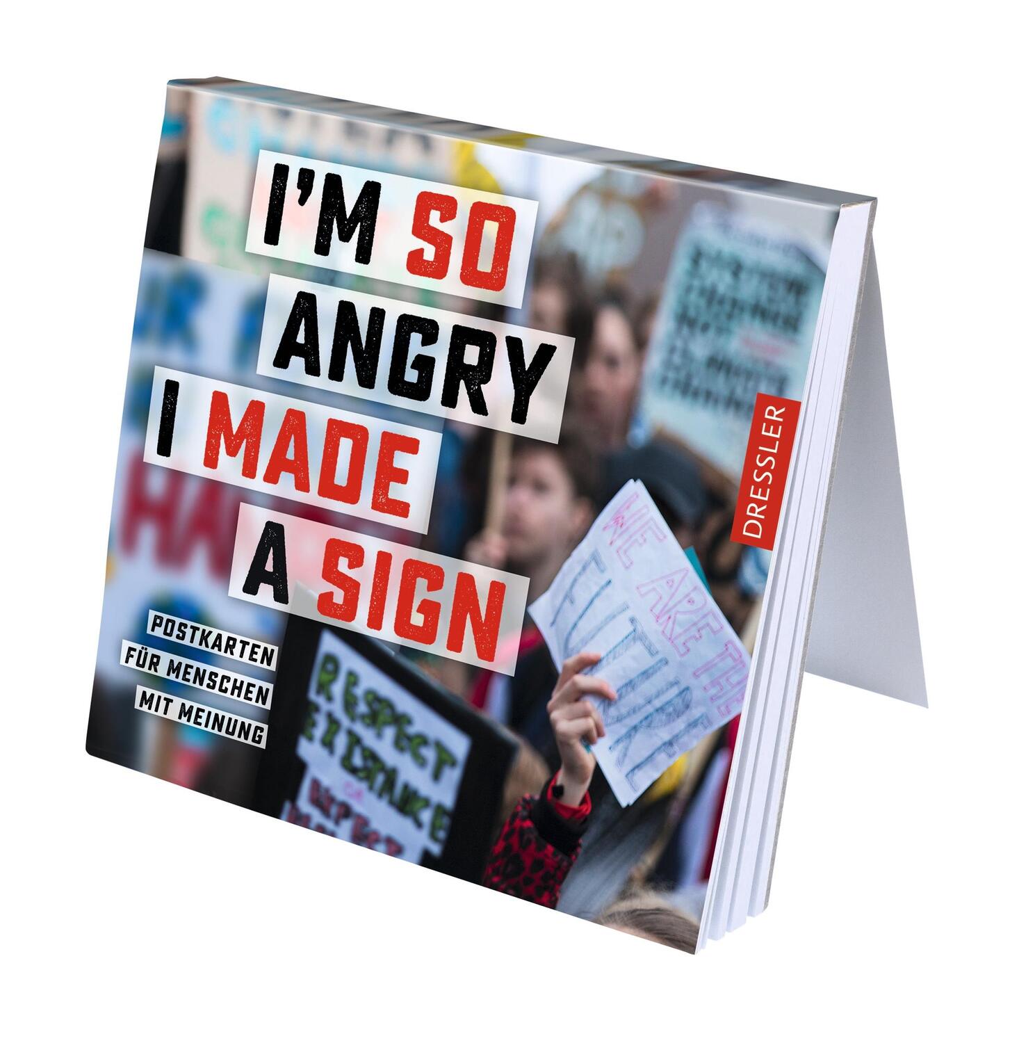 Cover: 4260160881468 | I'm so angry I made a sign | Postkarten für Menschen mit Meinung