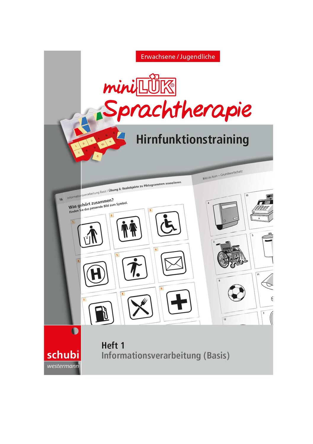 Cover: 9783867237062 | miniLÜK-Sprachtherapie Heft 1 - Hirnfunktionstraining | Broschüre