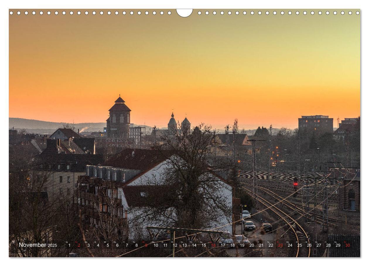 Bild: 9783435280544 | Osnabrück für Nachtschwärmer (Wandkalender 2025 DIN A3 quer),...