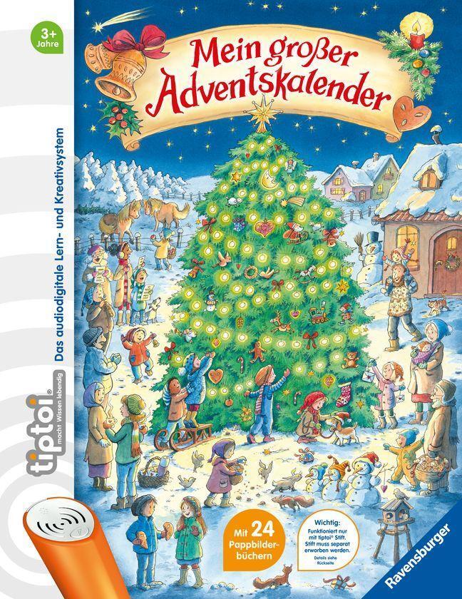 Cover: 9783473491766 | tiptoi Mein großer Adventskalender | Sandra/Harvey, Franziska Grimm