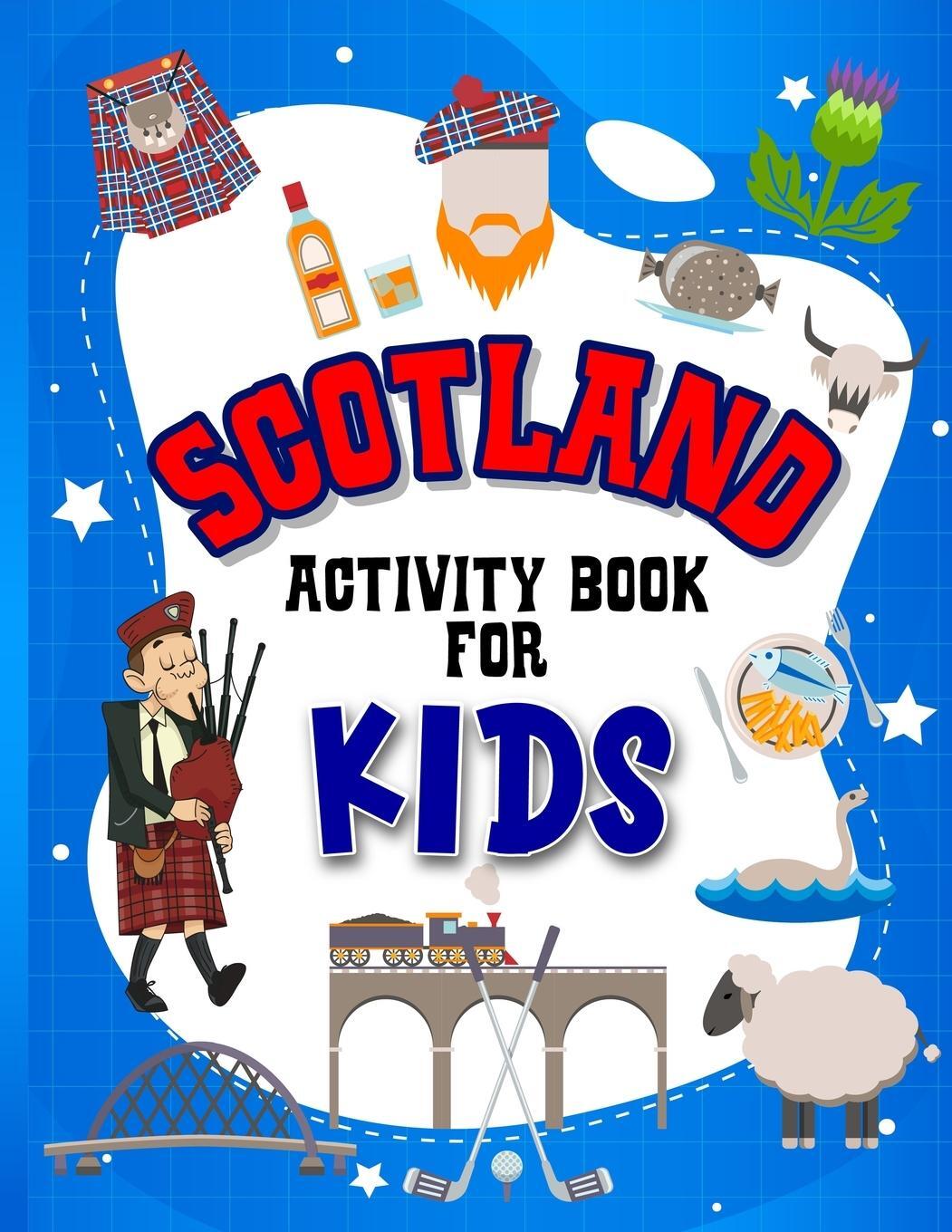 Cover: 9781915216397 | Scotland Activity Book for Kids | Hackney And Jones | Taschenbuch