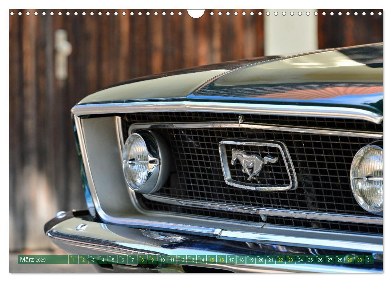 Bild: 9783435029099 | Ein Pony zum verlieben - Ford Mustang 1968 (Wandkalender 2025 DIN...