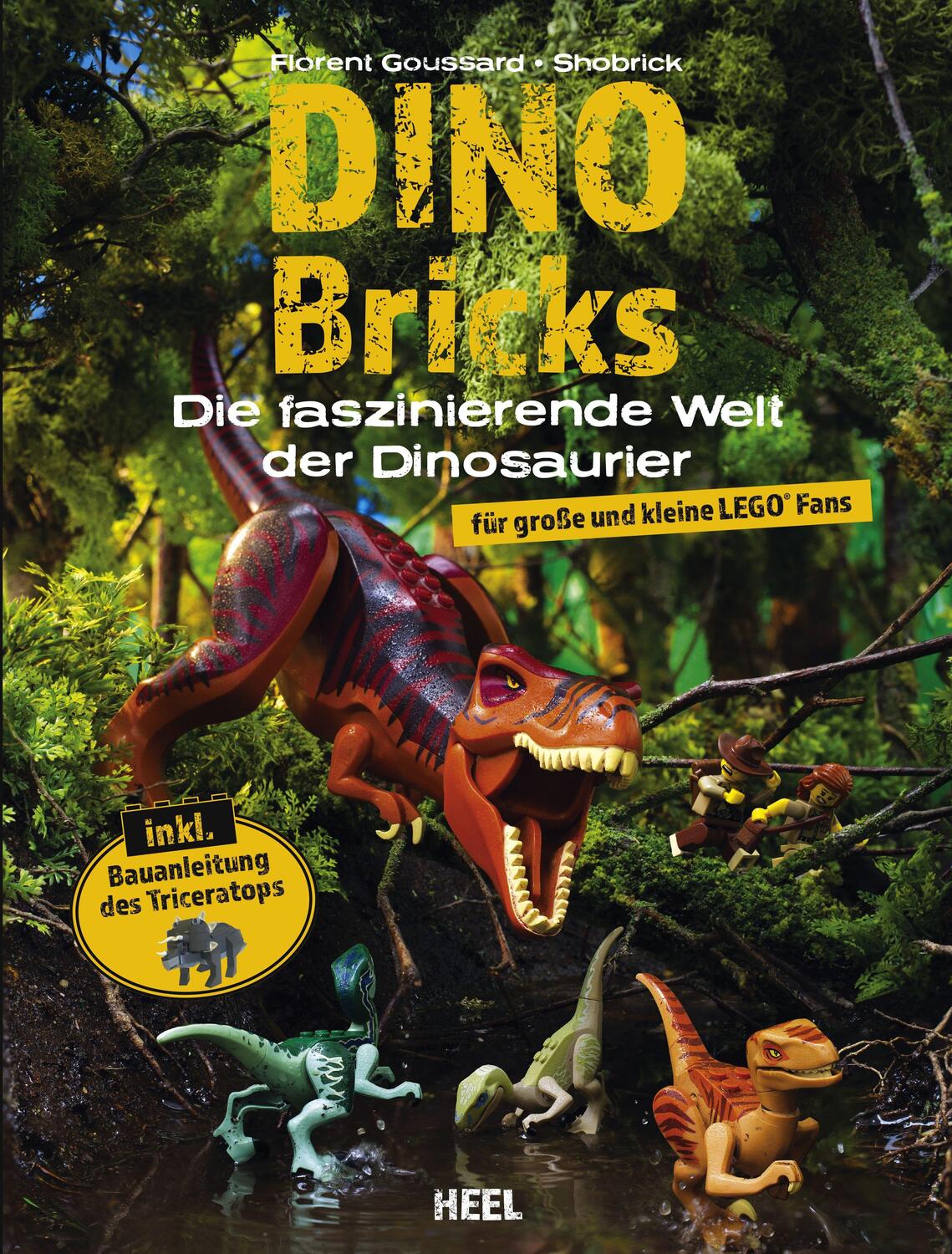 Cover: 9783958439610 | Dino Bricks | Florent Goussard (u. a.) | Taschenbuch | Deutsch | 2020