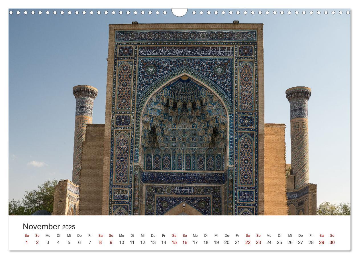 Bild: 9783383899393 | Usbekistan (Wandkalender 2025 DIN A3 quer), CALVENDO Monatskalender