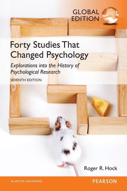 Cover: 9781292070964 | Forty Studies That Changed Psychology | Roger R. Hock | Taschenbuch