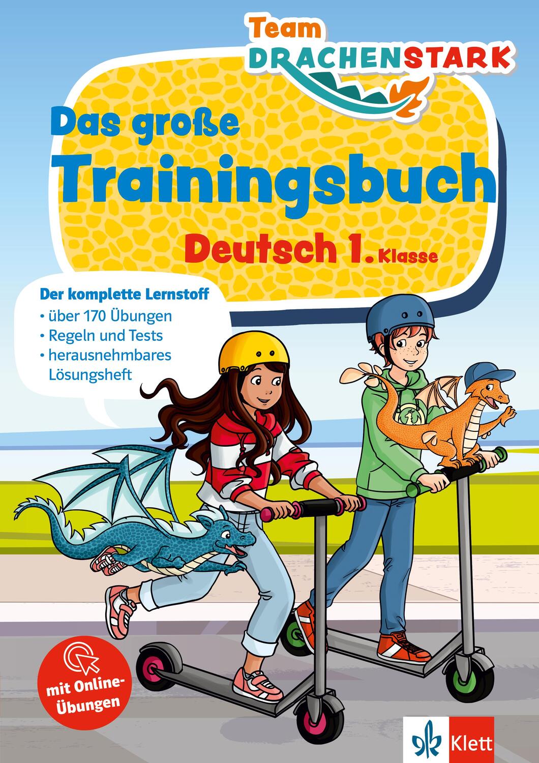 Cover: 9783129497746 | Klett Team Drachenstark: Das große Trainingsbuch Deutsch 1. Klasse