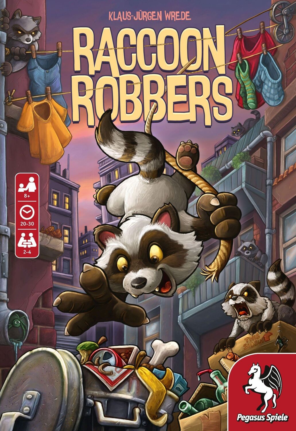 Bild: 4250231728785 | Raccoon Robbers | Klaus-J rgen Wrede | Spiel | Brettspiel | 52156G