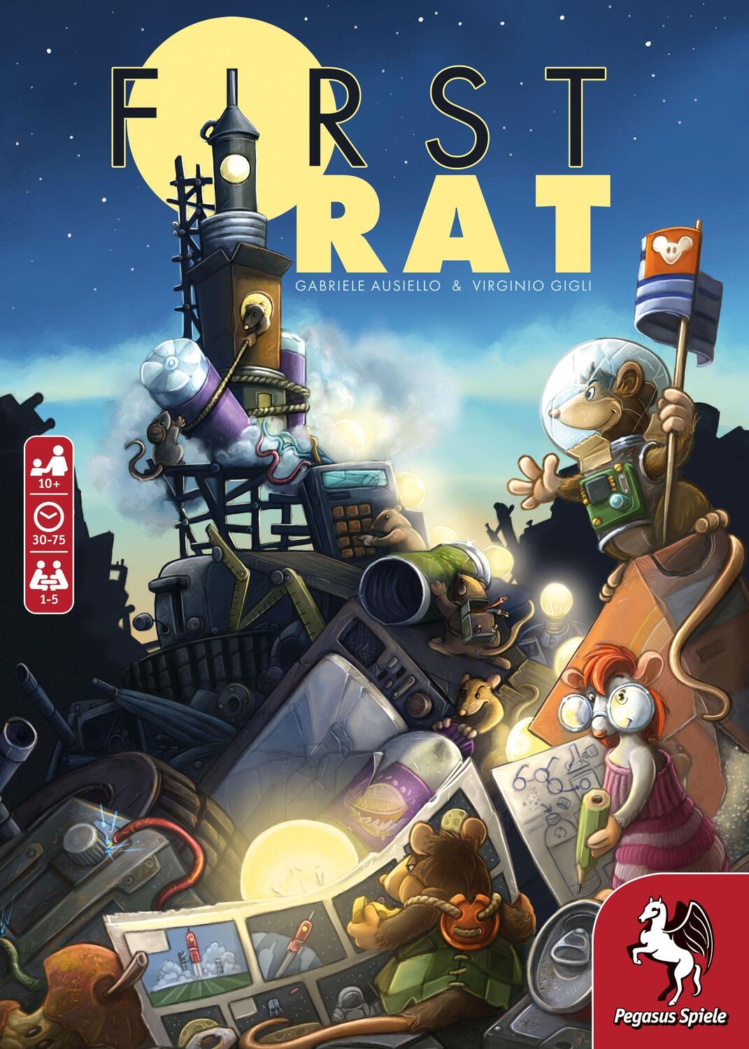 Cover: 4250231729942 | First Rat | Spiel | Deutsch | 2022 | Pegasus | EAN 4250231729942