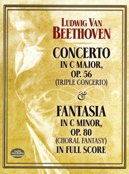 Cover: 9780486401485 | Triple Concerto Op.56 and | Fantasia In C Minor Op.80 (Choral Fantasy)