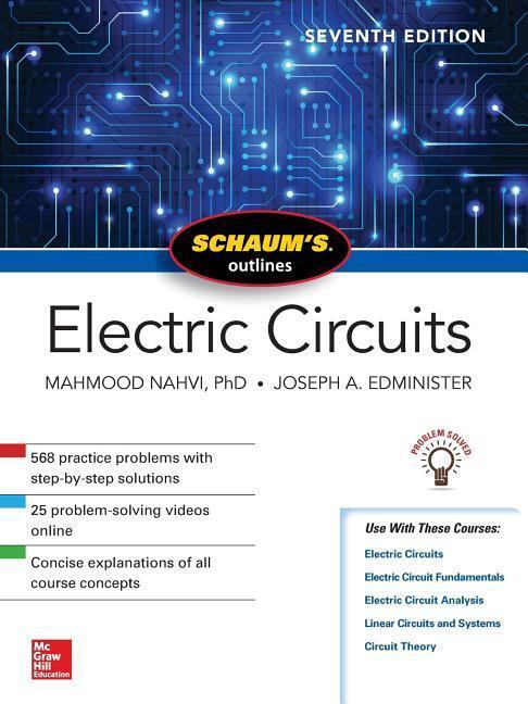 Cover: 9781260011968 | Schaum's Outline of Electric Circuits, Seventh Edition | Nahvi (u. a.)