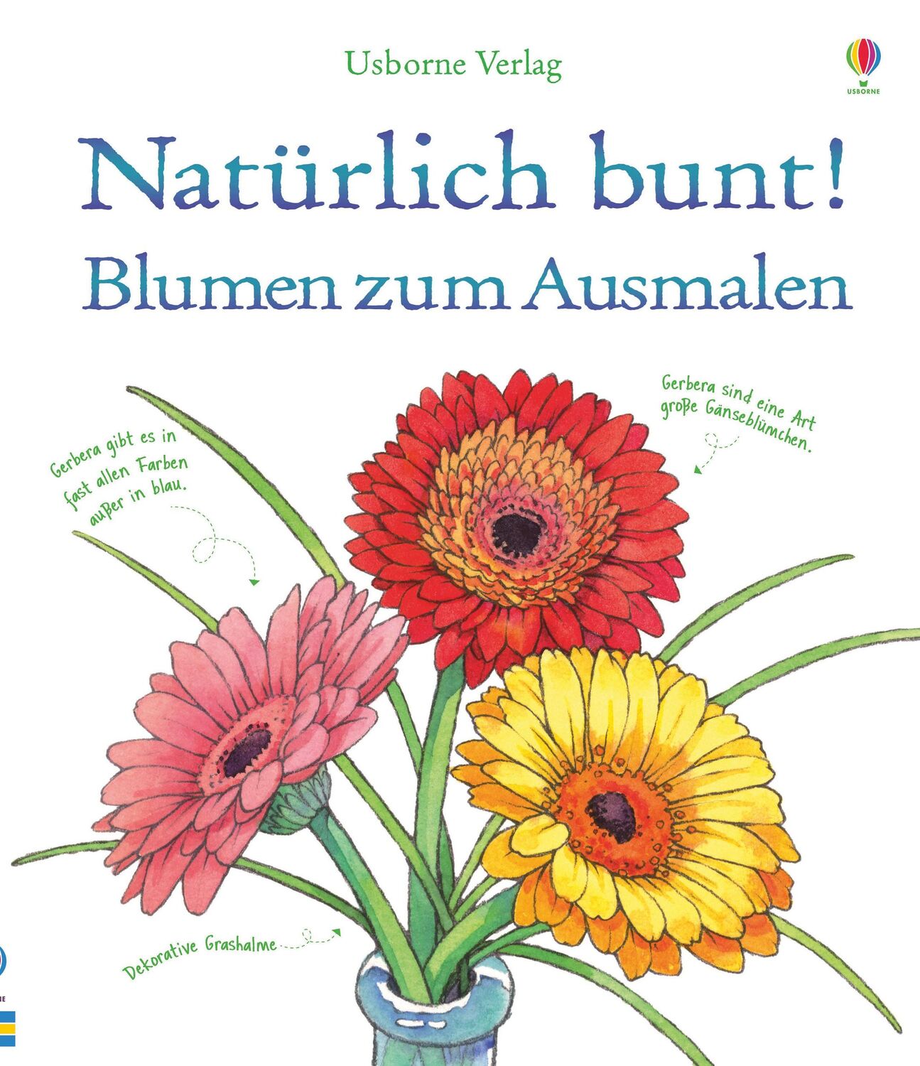 Cover: 9781782323969 | Natürlich bunt! Blumen zum Ausmalen | Susan Meredith | Taschenbuch