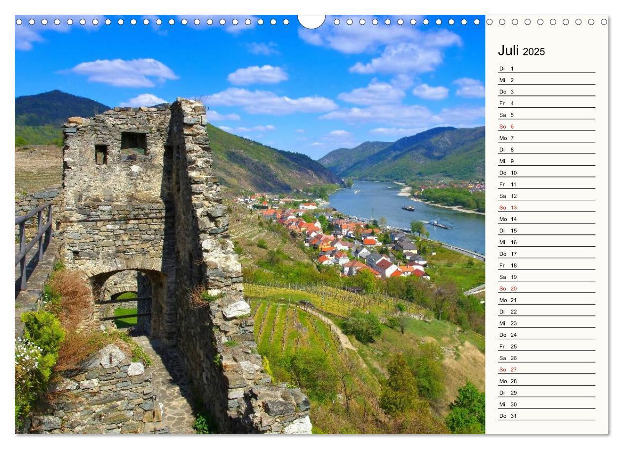 Bild: 9783435530946 | Die Wachau - An der Donau zwischen Melk und Krems (Wandkalender...