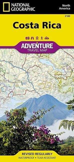 Cover: 9781566953146 | Costa Rica Map | National Geographic Maps | (Land-)Karte | Englisch