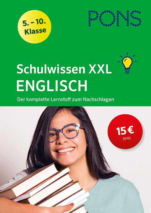 Cover: 9783125625846 | PONS Schulwissen XXL Englisch 5.-10. Klasse | Taschenbuch | 448 S.