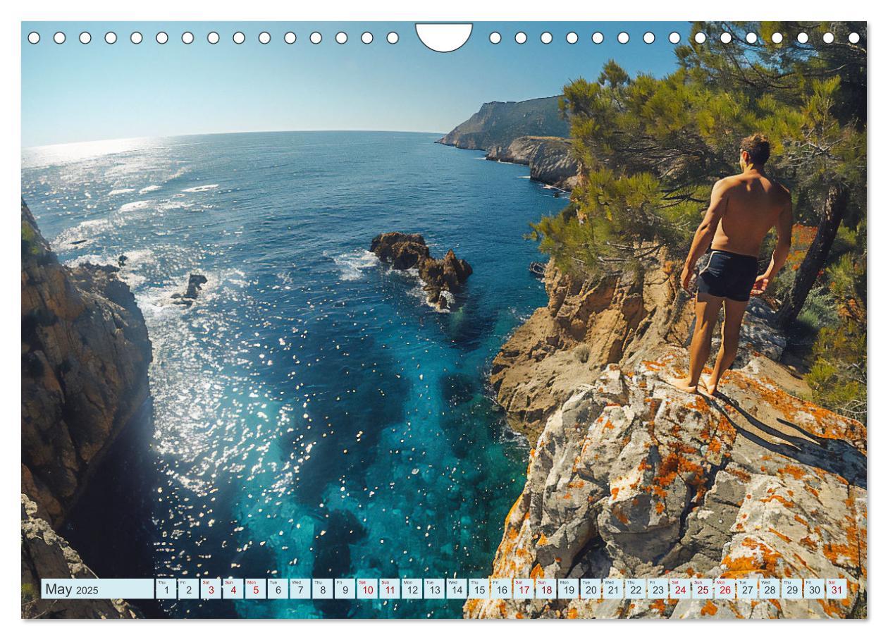 Bild: 9781325987900 | Epic Adrenaline Moments (Wall Calendar 2025 DIN A4 landscape),...