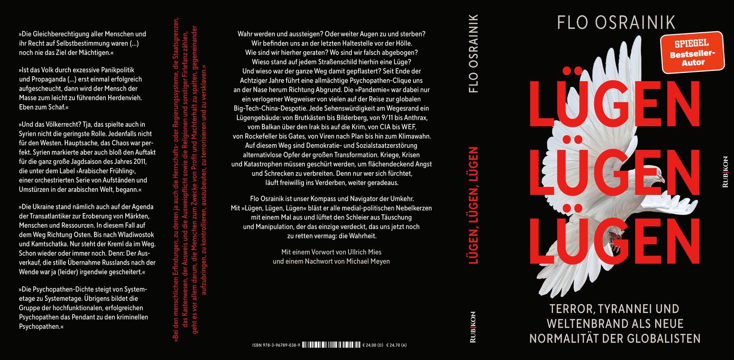 Rückseite: 9783967890389 | Lügen, Lügen, Lügen | Flo Osrainik | Taschenbuch | Deutsch | 2023