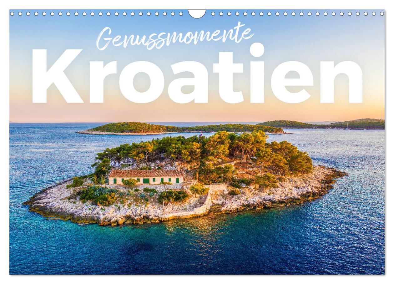 Cover: 9783383918018 | Genussmomente Kroatien (Wandkalender 2025 DIN A3 quer), CALVENDO...