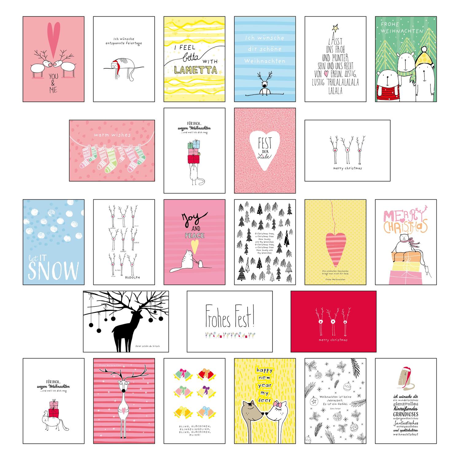 Cover: 9783961118595 | 25 handgemachte Weihnachtskarten Teil 2 | Lisa Wirth | Box | 25 S.