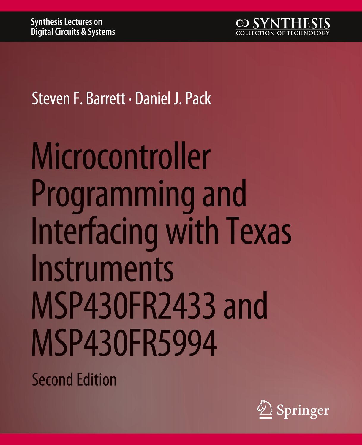 Cover: 9783031798986 | Microcontroller Programming and Interfacing with Texas Instruments...