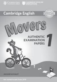 Cover: 9781316635940 | Cambridge English Movers 1 for Revised Exam from 2018 Answer Booklet