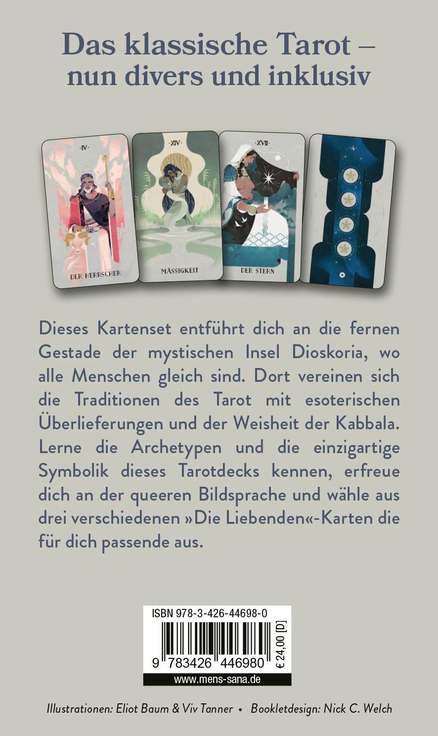 Rückseite: 9783426446980 | Sefirot - das Tarot der himmlischen Sphären | Eliot Baum (u. a.)