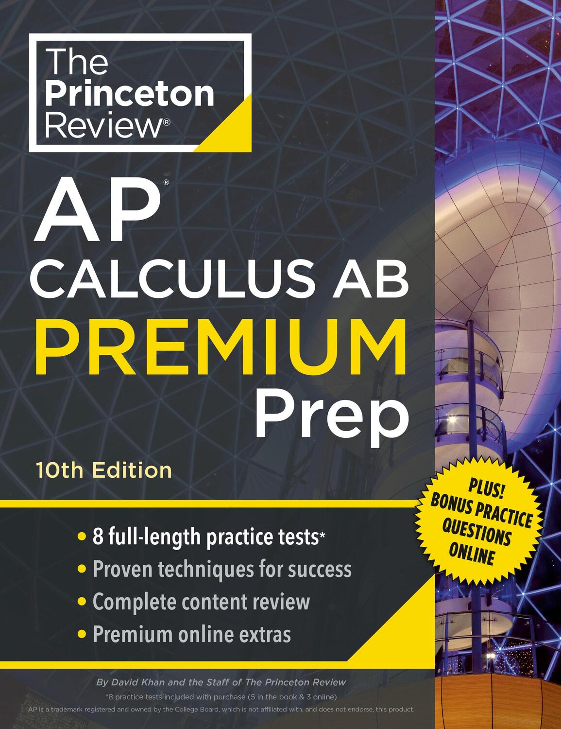 Cover: 9780593516737 | Princeton Review AP Calculus AB Premium Prep, 2024 | Khan (u. a.)