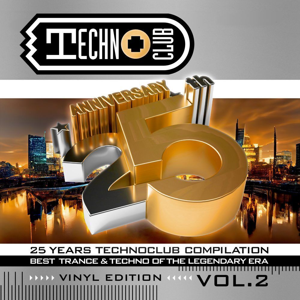 Cover: 194111029033 | 25 Years Techno Club Compilation, 2 Schallplatten | Stück | ZYX Music
