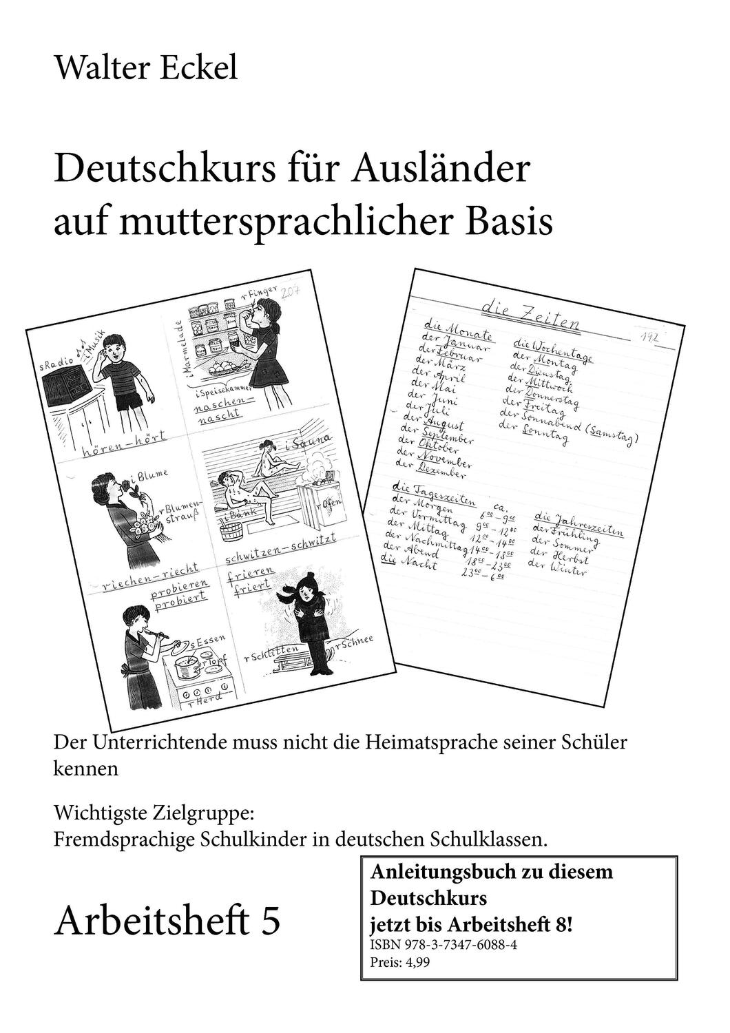 Cover: 9783734797583 | Deutschkurs für Ausländer auf muttersprachlicher Basis - Arbeitsheft 5