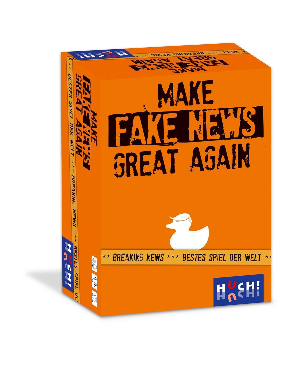 Cover: 4260071881410 | Make Fake News Great Again | HUCH!-Team | Spiel | Deutsch | 2020