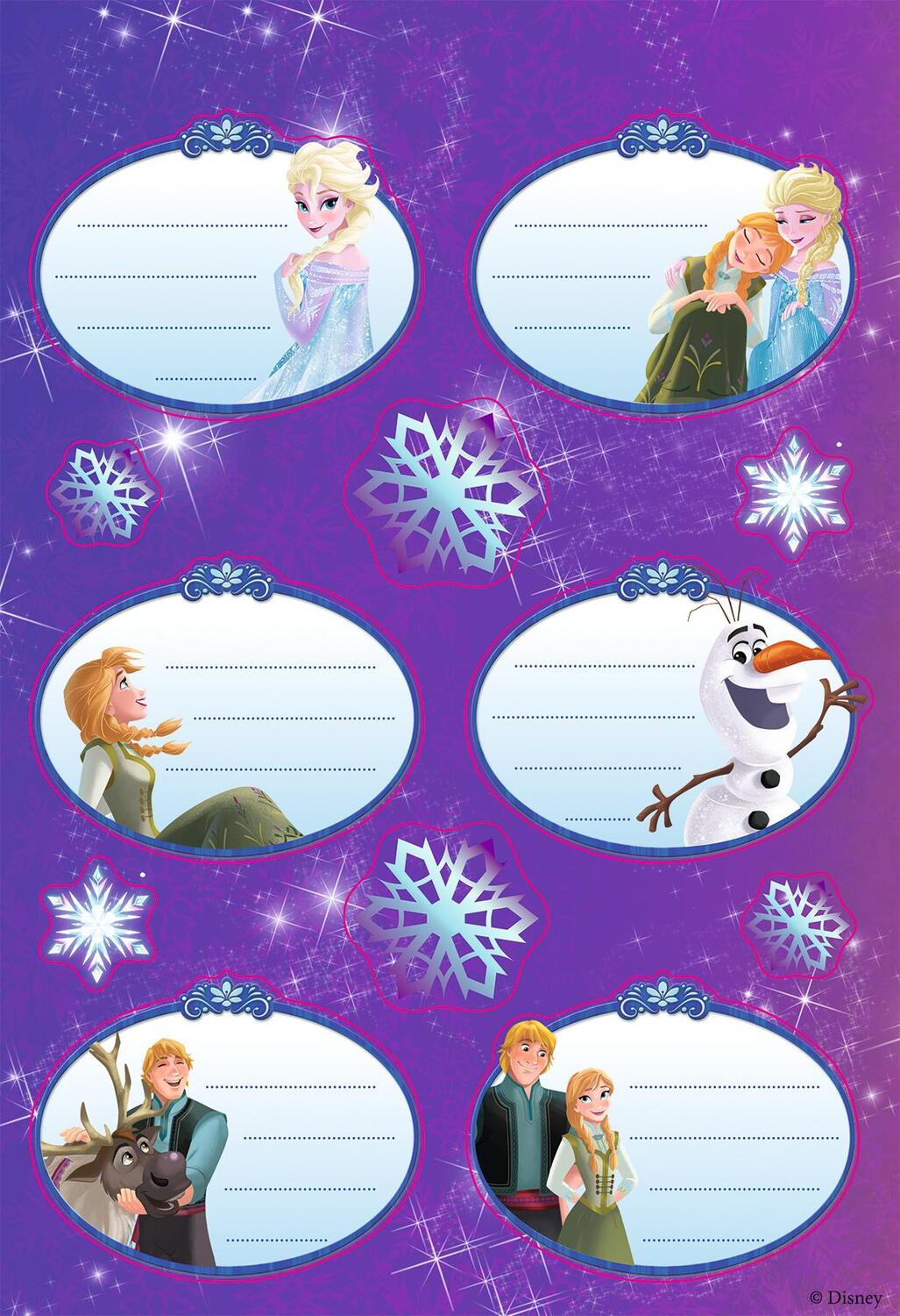 Bild: 9783833237454 | Disney Die Eiskönigin: Zauberhafter Sticker- und Malspaß | Taschenbuch