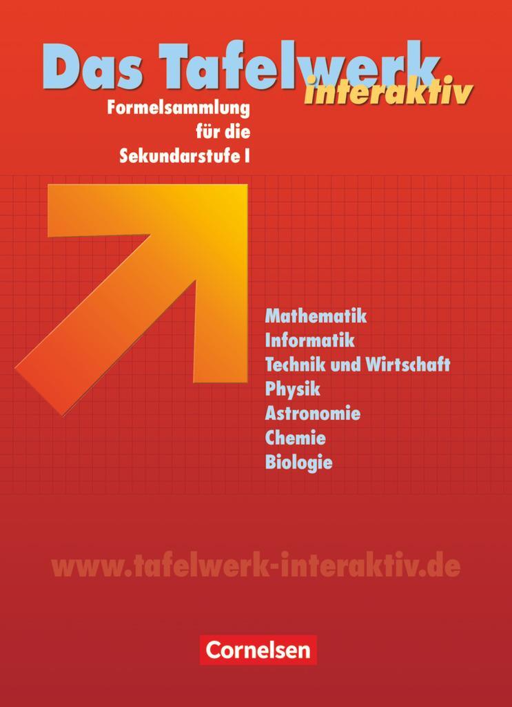 Cover: 9783060002894 | Das Tafelwerk interaktiv / Schülerbuch / Östliche Bundesländer | Buch