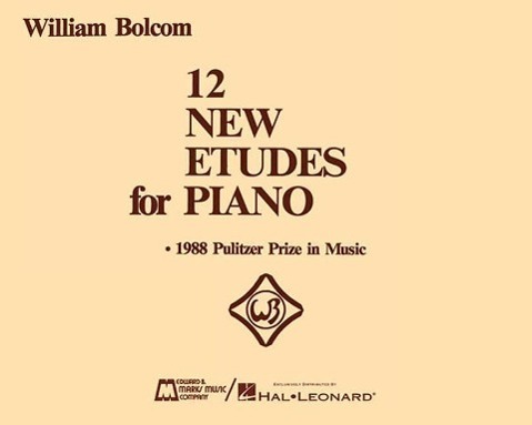 Cover: 9780793528011 | 12 New Etudes for Piano: Piano Solo | William Bolcom | Taschenbuch