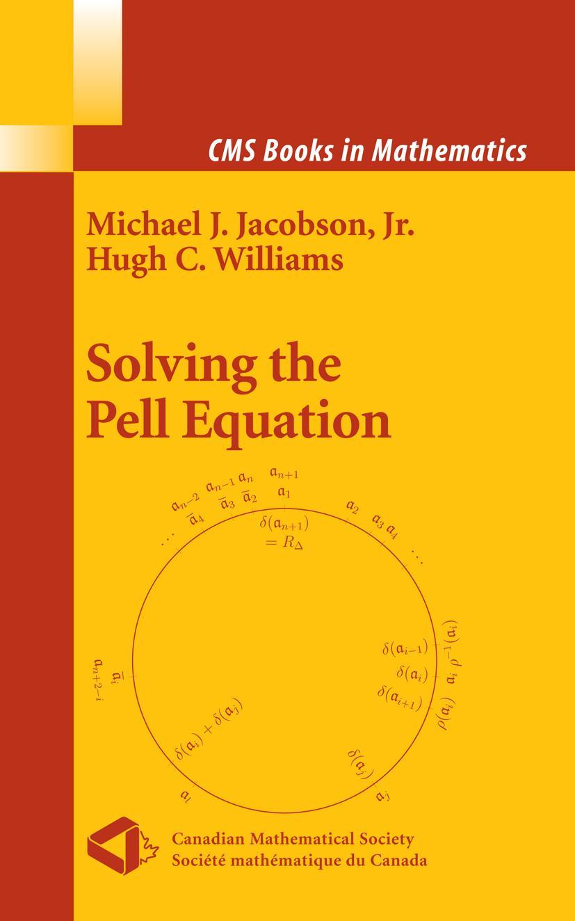 Cover: 9780387849225 | Solving the Pell Equation | Hugh Williams (u. a.) | Buch | xx | 2008