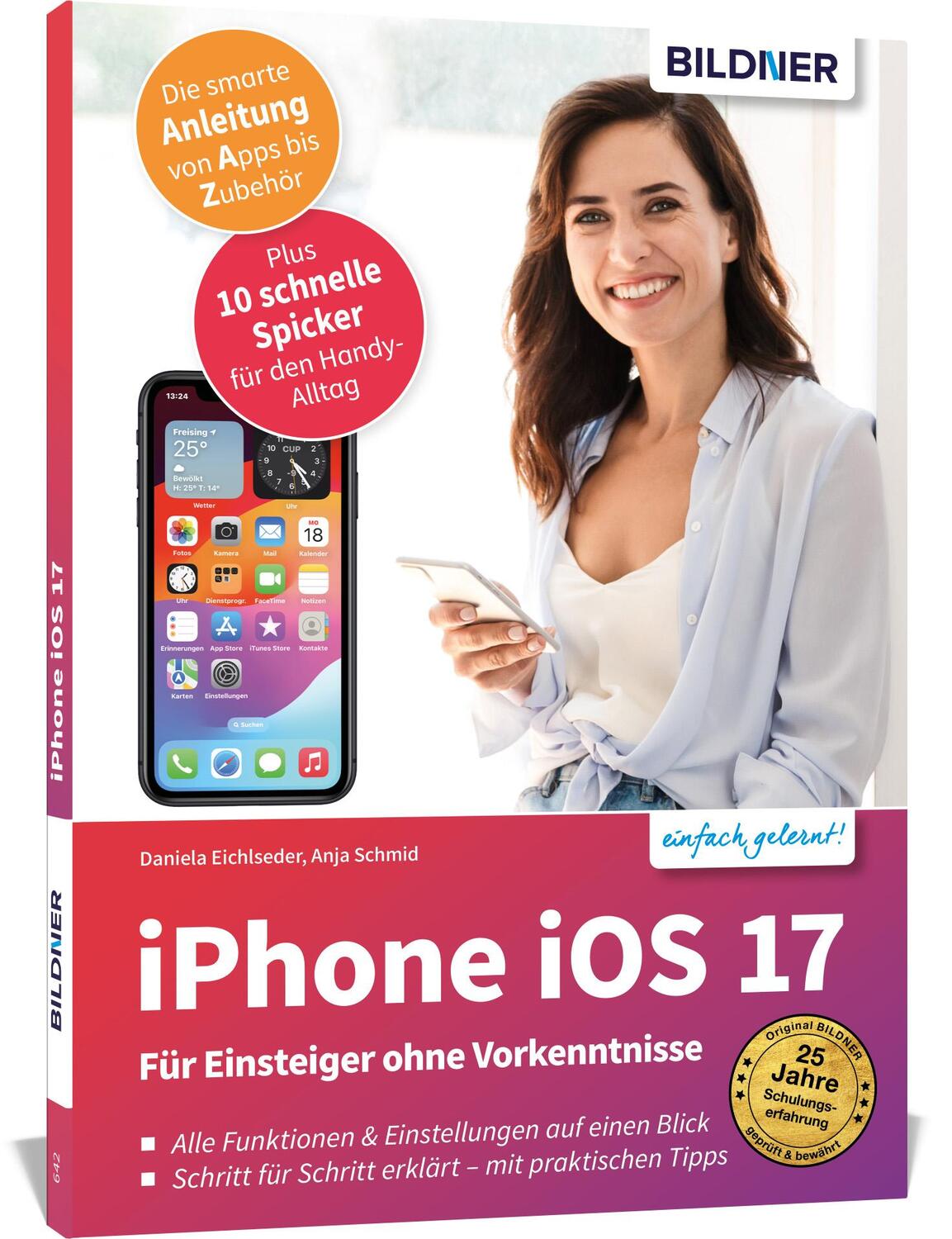Cover: 9783832806279 | Apple iPhone mit iOS 17 - Für Einsteiger ohne Vorkenntnisse | Buch
