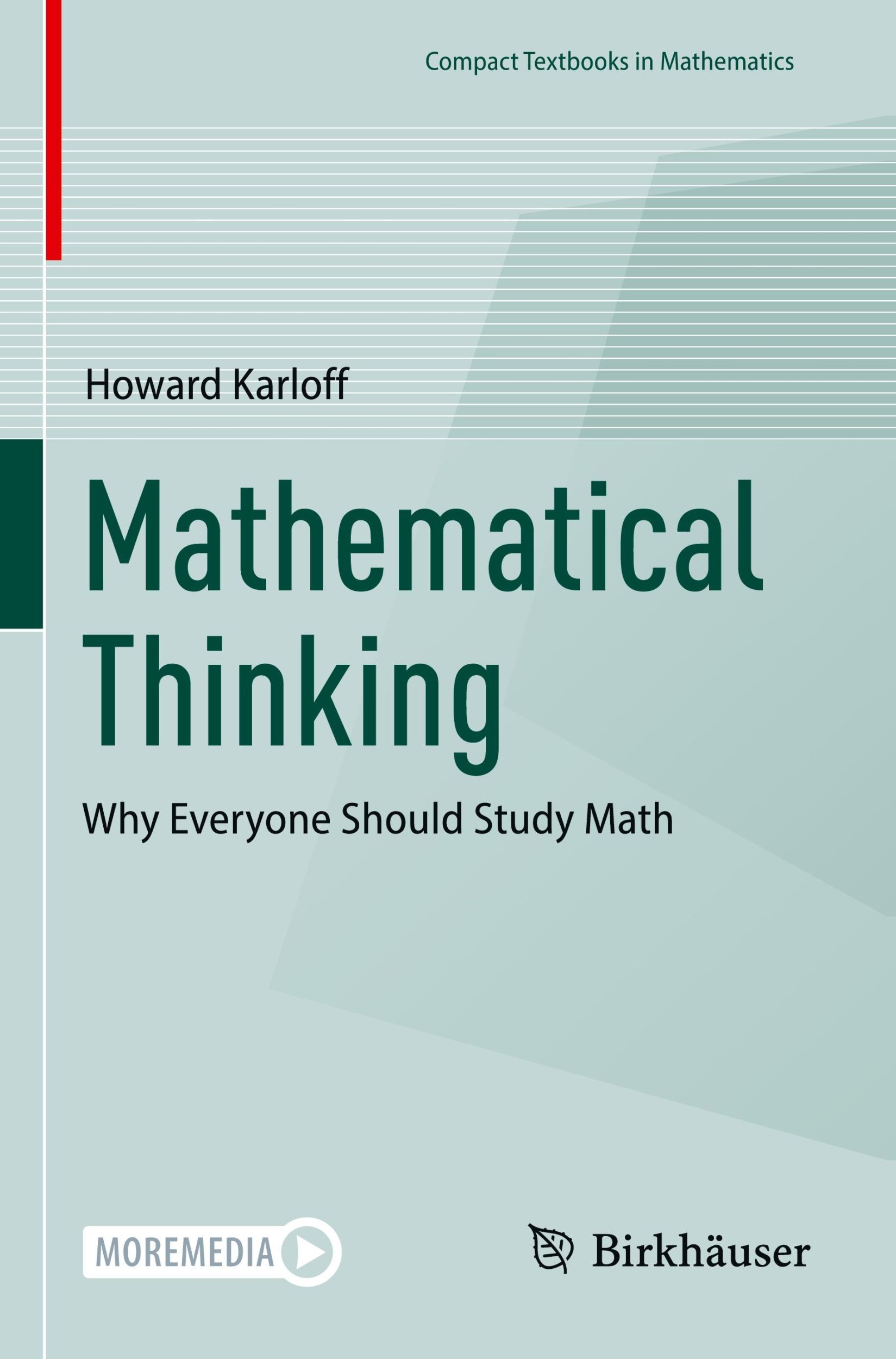 Cover: 9783031332050 | Mathematical Thinking | Why Everyone Should Study Math | Karloff | x